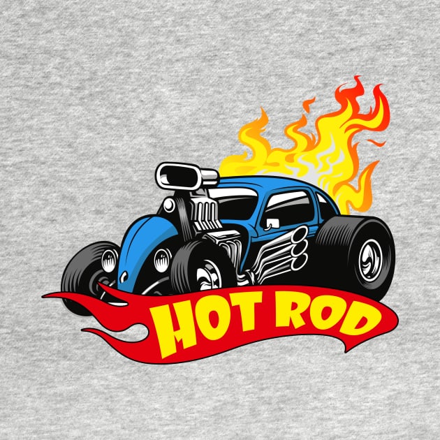 HOT ROD by theanomalius_merch